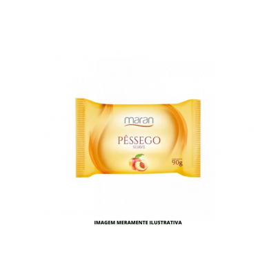 SABONETE - MARAN - 80g SUAVE PESSEGO - DP12